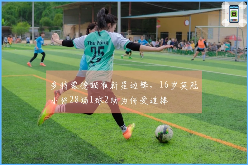 多特蒙德瞄准新星边锋，16岁英冠小将28场1球2助为何受追捧